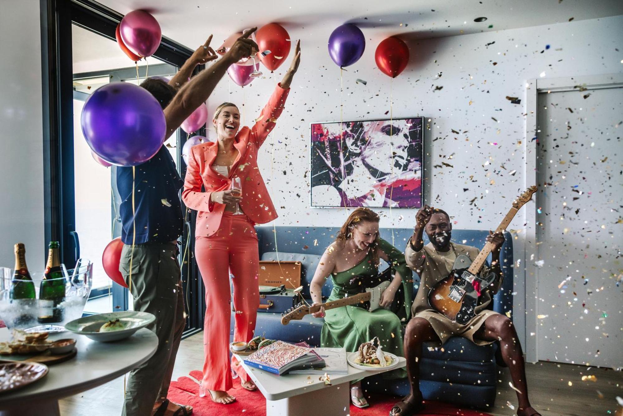 Hard Rock Hotel Ibiza Playa d'en Bossa Kültér fotó The 2019 edition of the party
